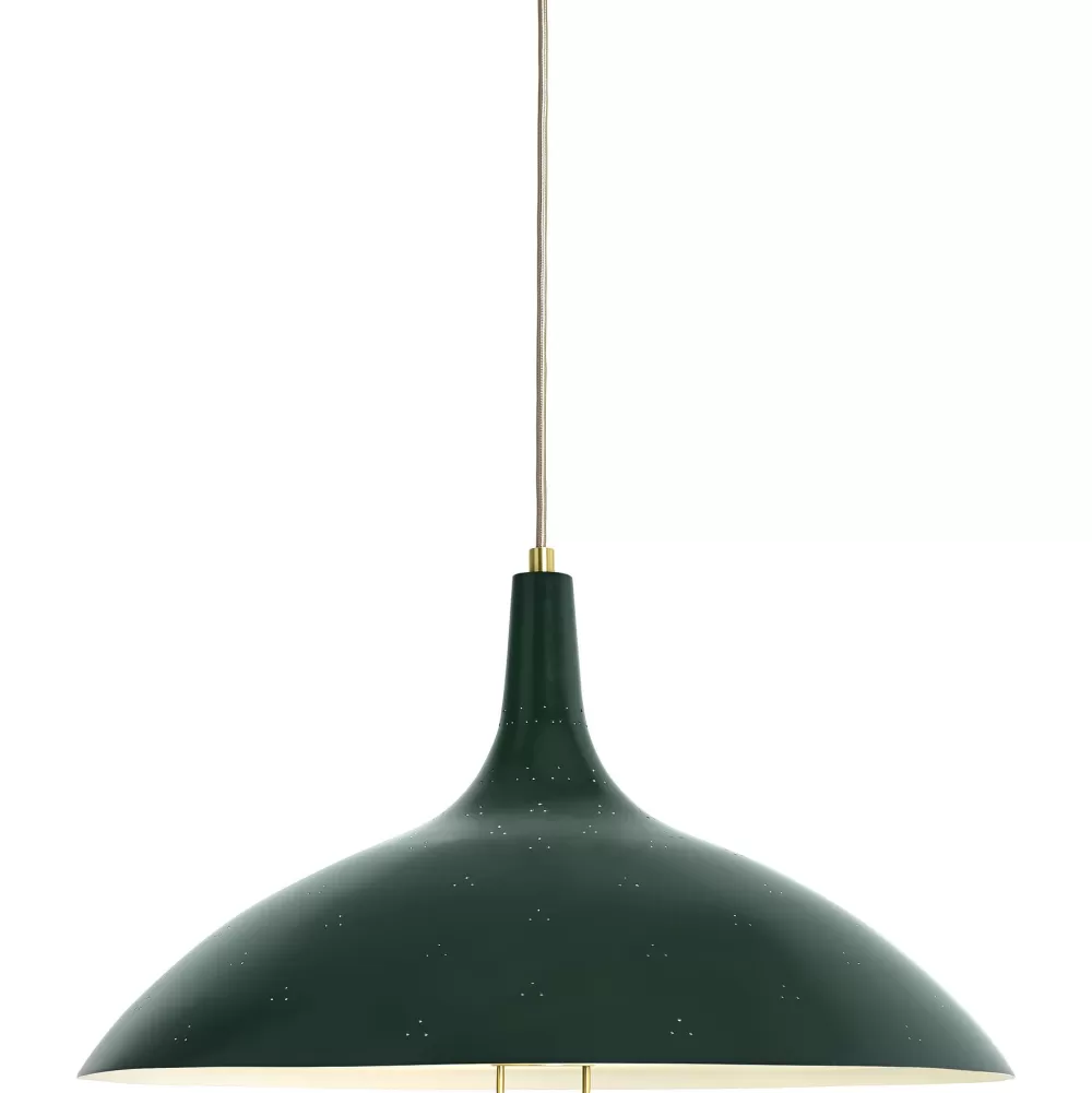 Lampade A Sospensione^GUBI 1965 Pendant | Lampada A Sospensione | Verde/Ottone