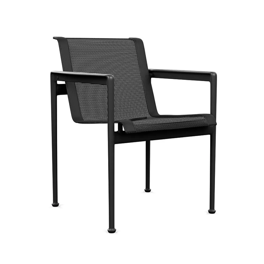 Sedie Per Esterni^Knoll 1966 Dining Chair | Sedia Peresterni Con Braccioli | Nero