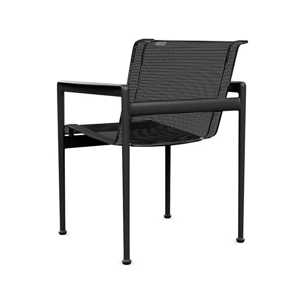 Sedie Per Esterni^Knoll 1966 Dining Chair | Sedia Peresterni Con Braccioli | Nero