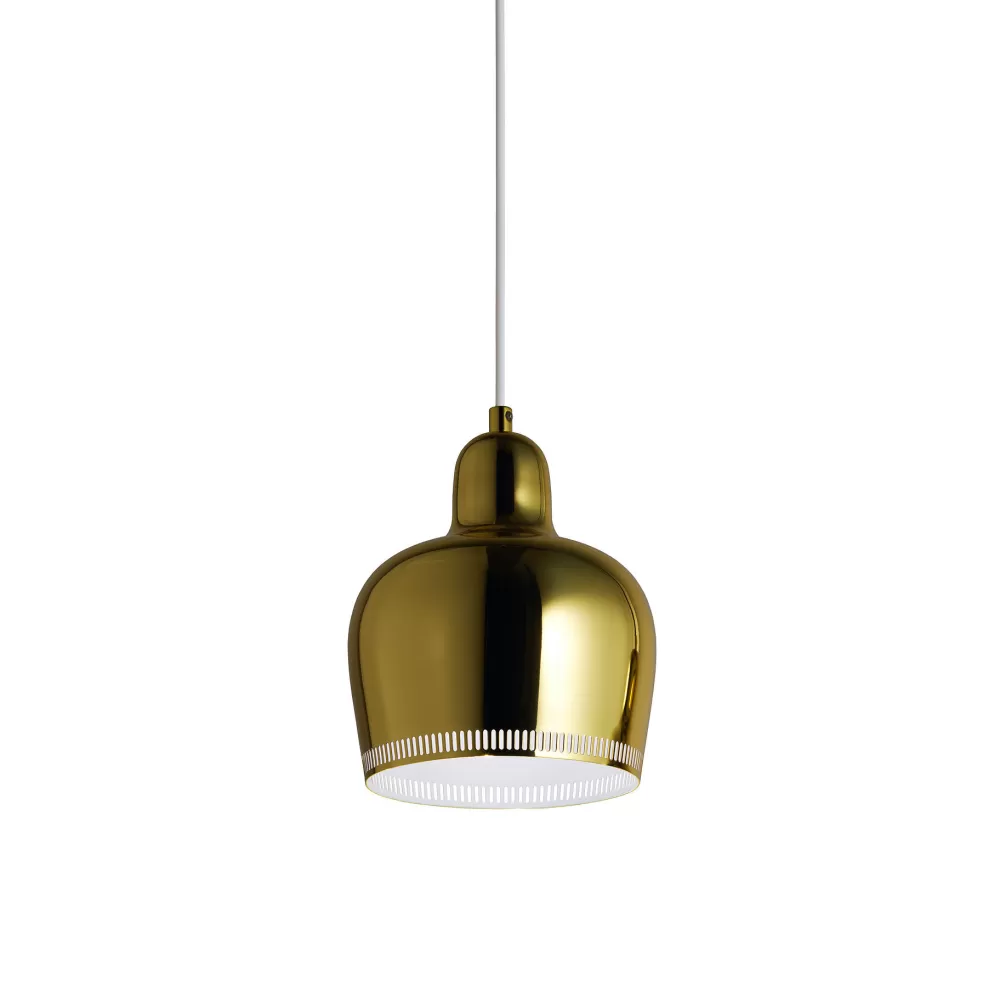 Lampade A Sospensione^Artek A330S "Golden Bell" | Lampada A Sospensione - Ottone