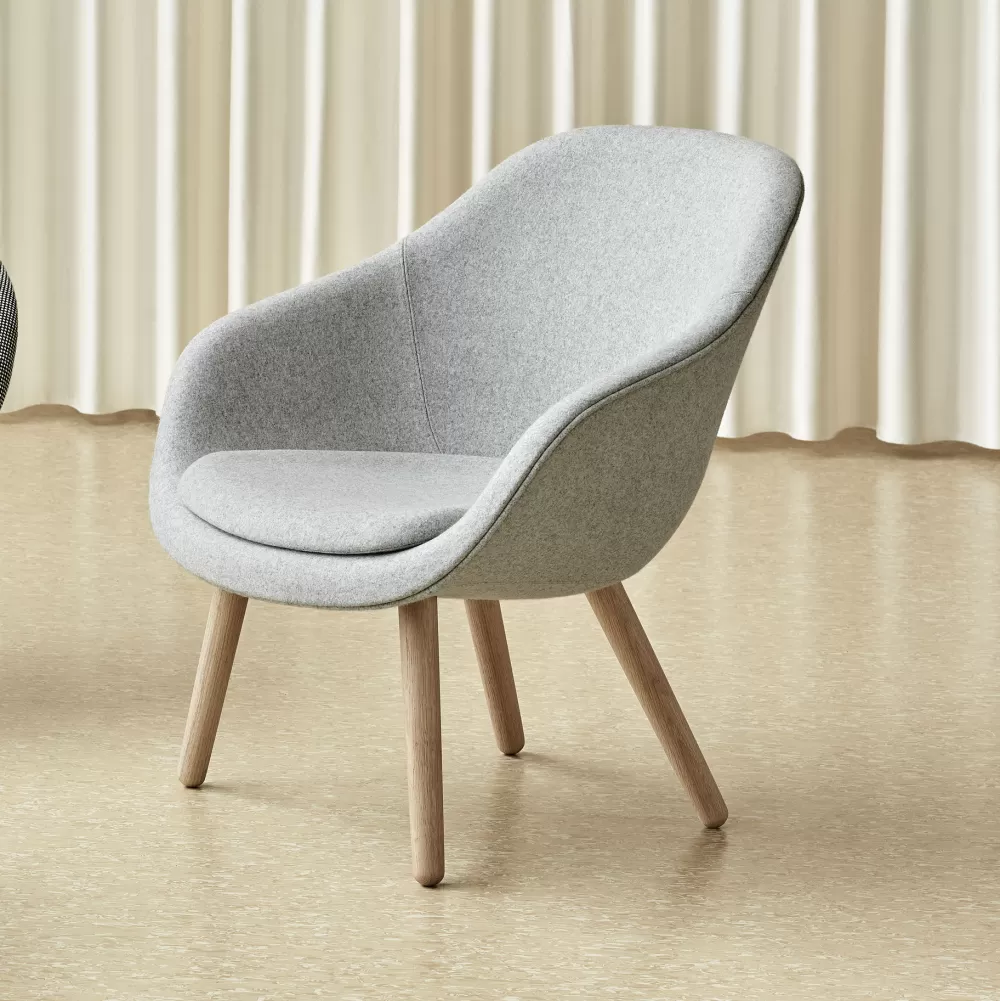 Poltrone Singole^HAY Aal 82 Lounge Chair | Poltrona | Divina Melange 120