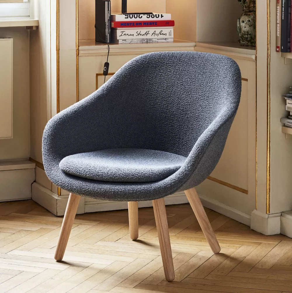 Poltrone Singole^HAY Aal 82 Lounge Chair | Poltrona | Flamiber Charcoal C8