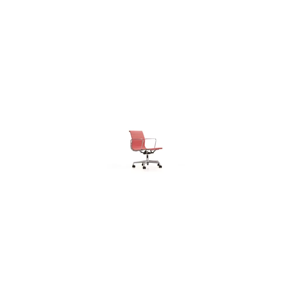 Sedie Da Ufficio^Vitra Aluminium Chair Ea 117 | Poltrona Ufficio | Rosa / Rosso Papavero