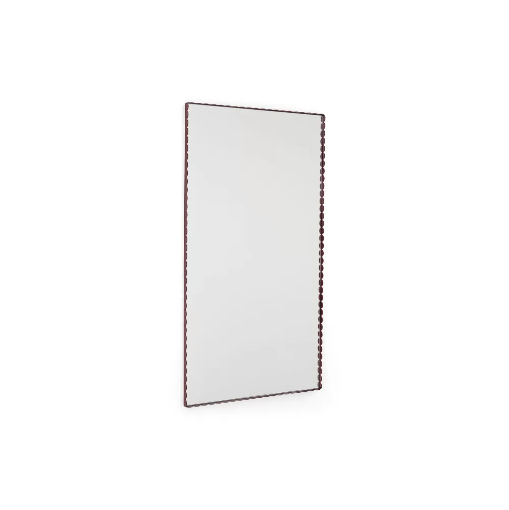 Specchi^HAY Arcs Mirror | Specchio Rettangolare L | Borgogna