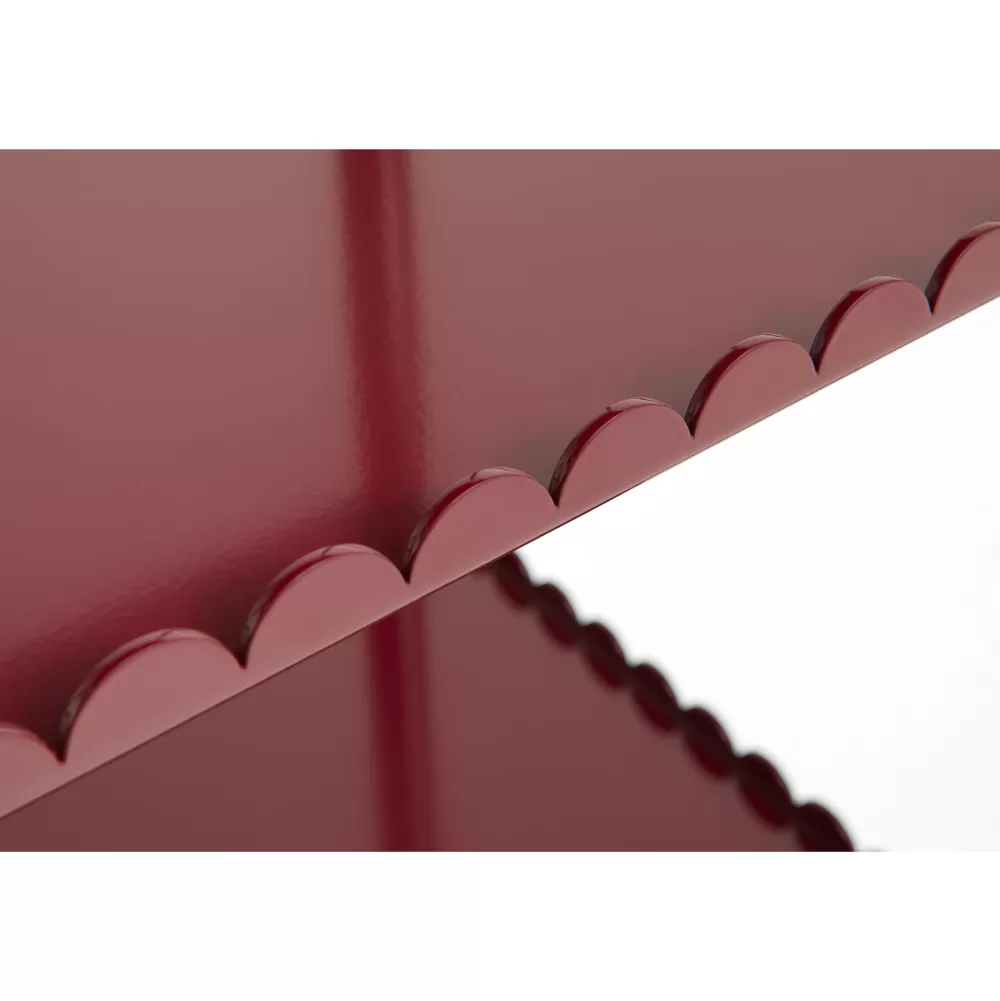 Tavolini^HAY Arcs Trolley | Carrello | Rosso Rubino