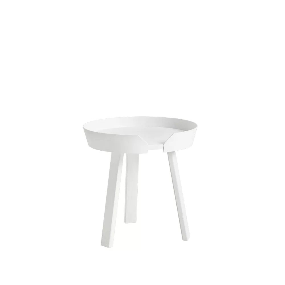 Tavolini^Muuto Around Coffee Table S | Tavolino | Bianco