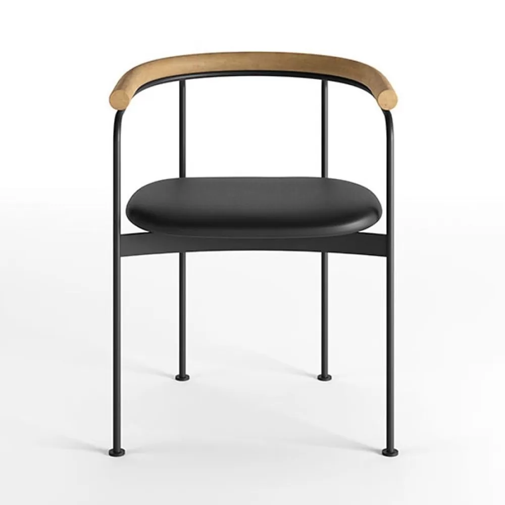 Sedie^DK3 Baia Chair | Sedia | Acciaio - Rovere