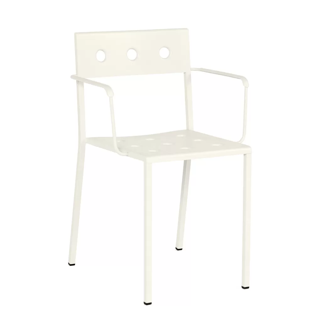 Sedie Per Esterni^HAY Balcony Armchair | Sedia Per Esterni | Bianco Gesso