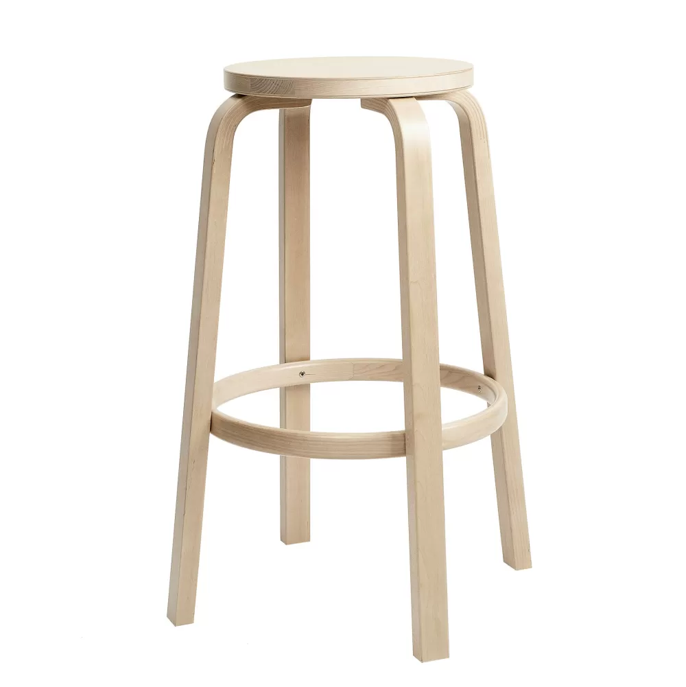 Sgabelli^Artek Bar Stool 64 | Sgabello Betulla