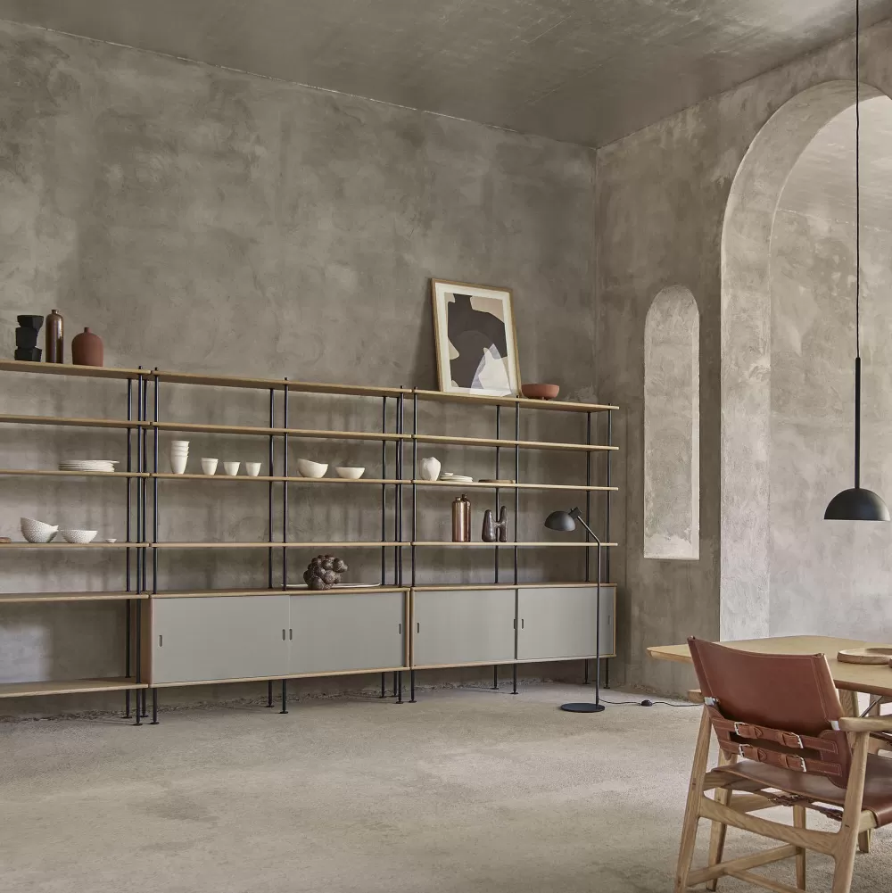 Librerie Da Terra^Carl Hansen & Søn Bm0253-1 Shelvingsystem | Libreria Modulare