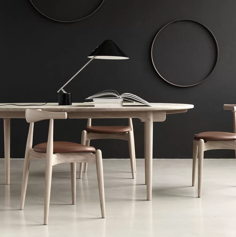 Tavoli Allungabili^Carl Hansen & Søn Ch338 | Tavolo | Rovere Saponato