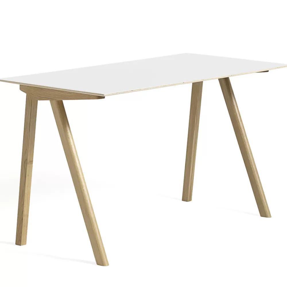 Sedie, Tavoli E Scrivanie^HAY Cph 90 Desk | Scrivania | Rovere/ Linoleum Bianco