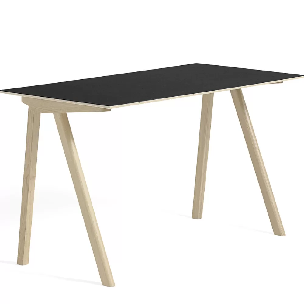 Scrivanie E Tavoli Da Ufficio^HAY Cph 90 Desk | Scrivania | Rovere/Linoleum Nero