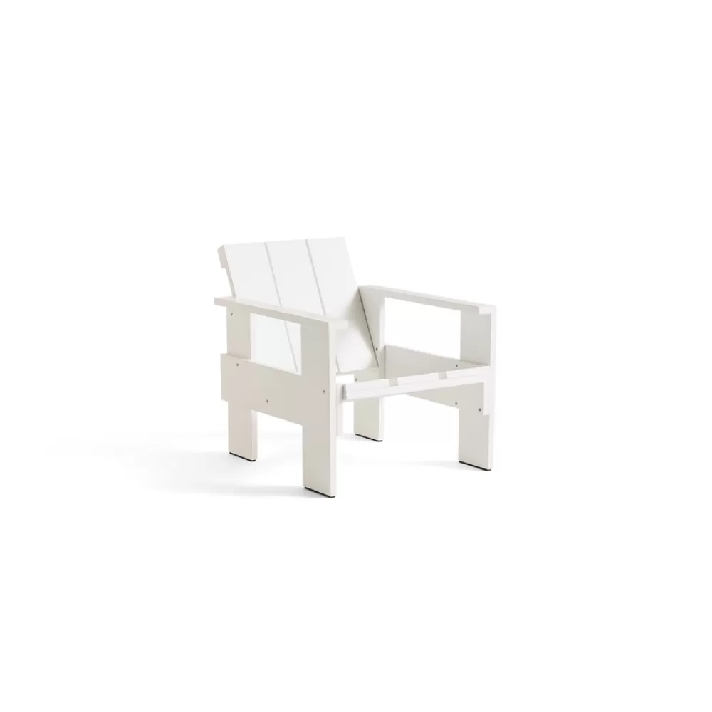 Divani E Poltrone^HAY Crate Lounge Chair | Poltrona Per Esterni | Bianca