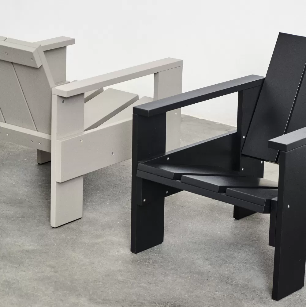 Divani E Poltrone^HAY Crate Lounge Chair | Poltrona Per Esterni | London Fog