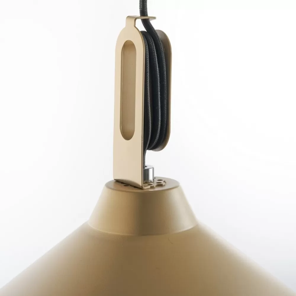 Lampade A Sospensione^Zava Driyos O37 | Lampada Outdoor A Sospensione | Beige Grigiastro