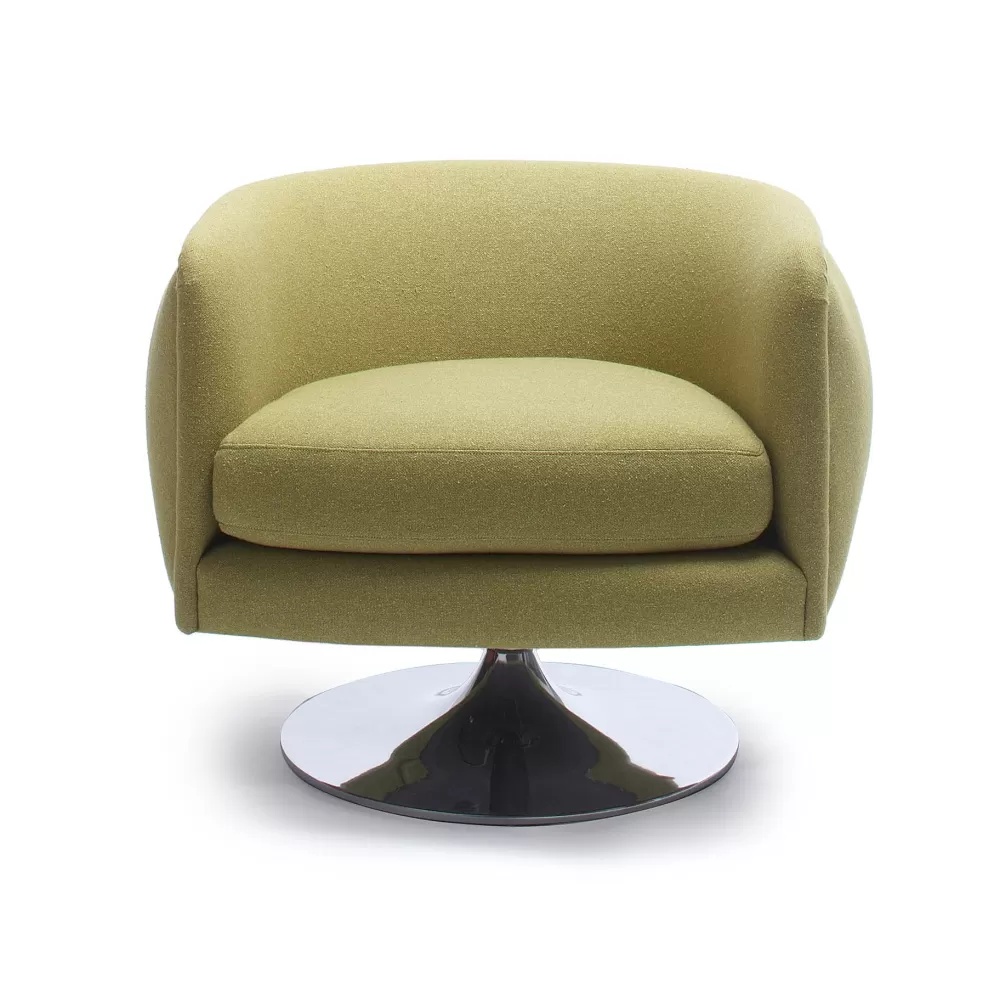 Poltrone Singole^Knoll D'Urso Swivel Chair | Poltrona