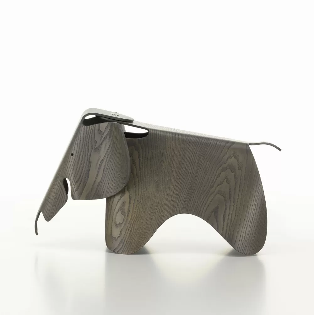 Decorazioni^Vitra Eames Elephant | Elefante Gioco - Frassino Grigio - Legno Multistrato