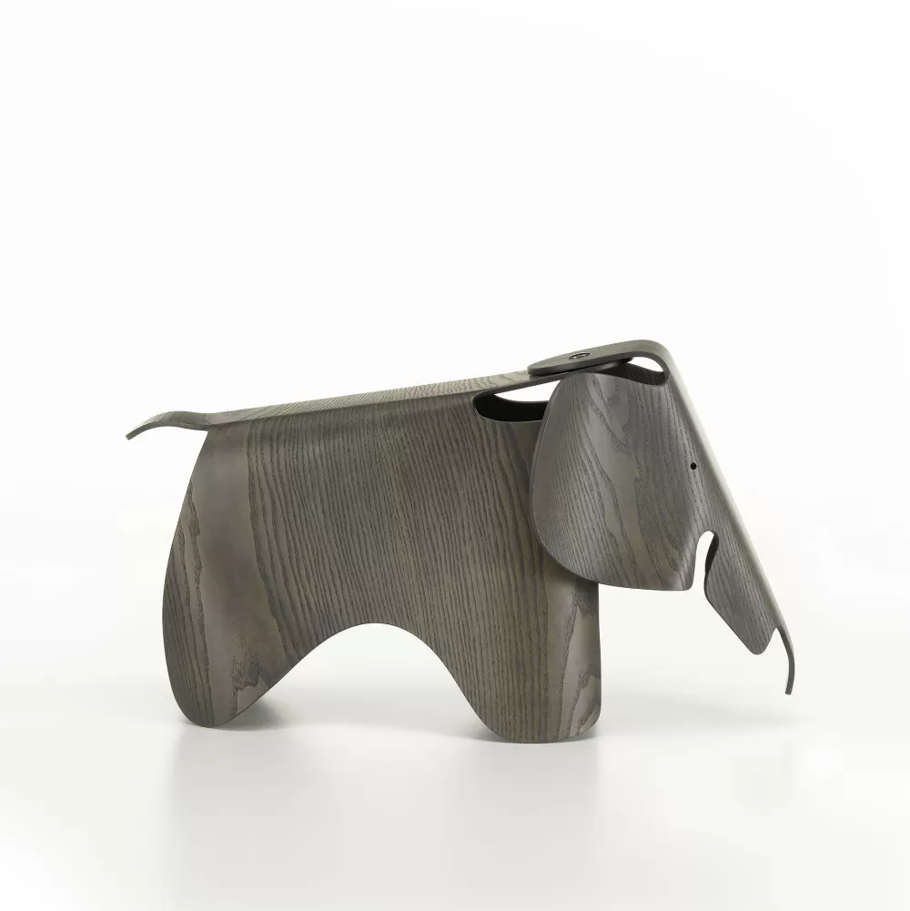 Decorazioni^Vitra Eames Elephant | Elefante Gioco - Frassino Grigio - Legno Multistrato