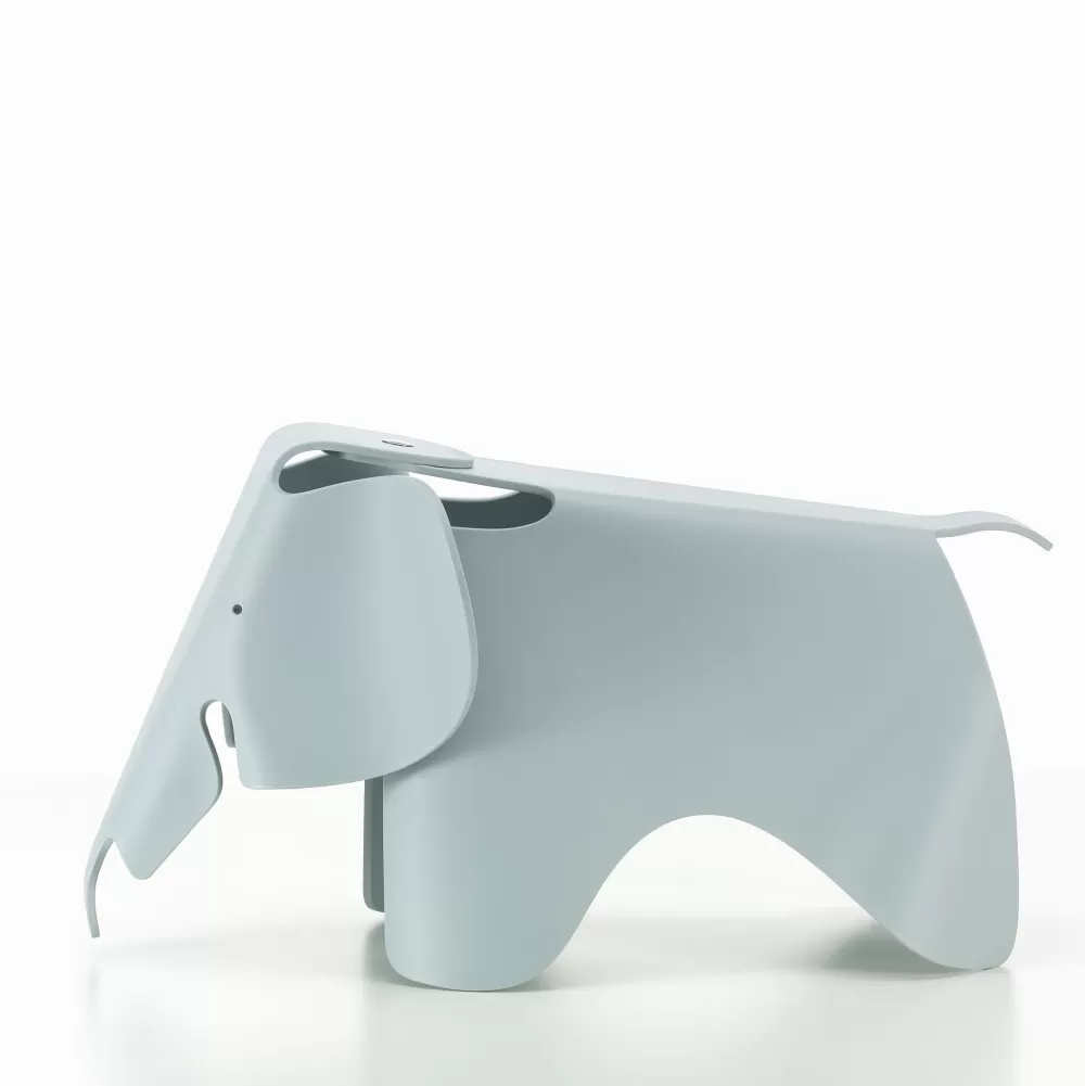 Decorazioni^Vitra Eames Elephant | Elefante Gioco - Grigio Ghiaccio