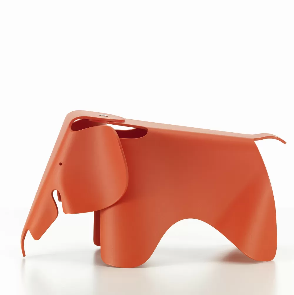 Decorazioni^Vitra Eames Elephant | Elefante Gioco - Rosso Papavero