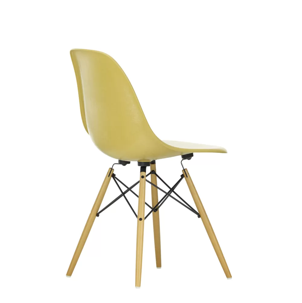 Sedie^Vitra Eames Plastic Chairs Dsw | Sedia | Sunlight - Acero Giallo