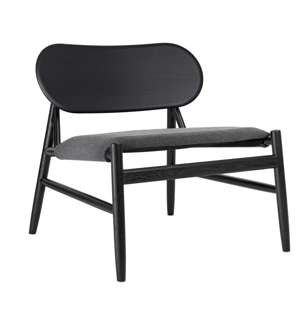 Poltrone Singole^Brdr. Krüger Ferdinand Lounge Chair | Poltrona | Nero/Grigio