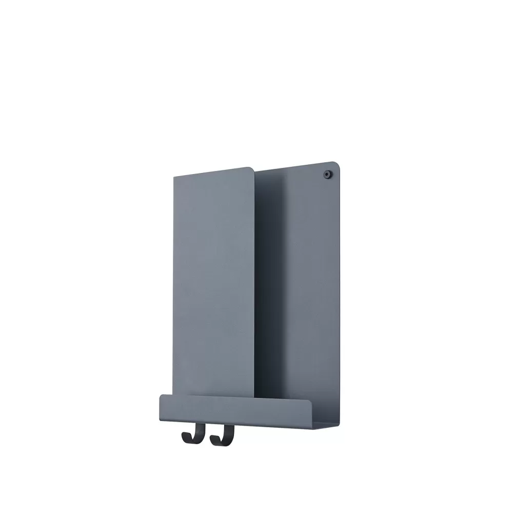 Scaffali^Muuto Folded Shelves | Scaffali | Blu-Grigio