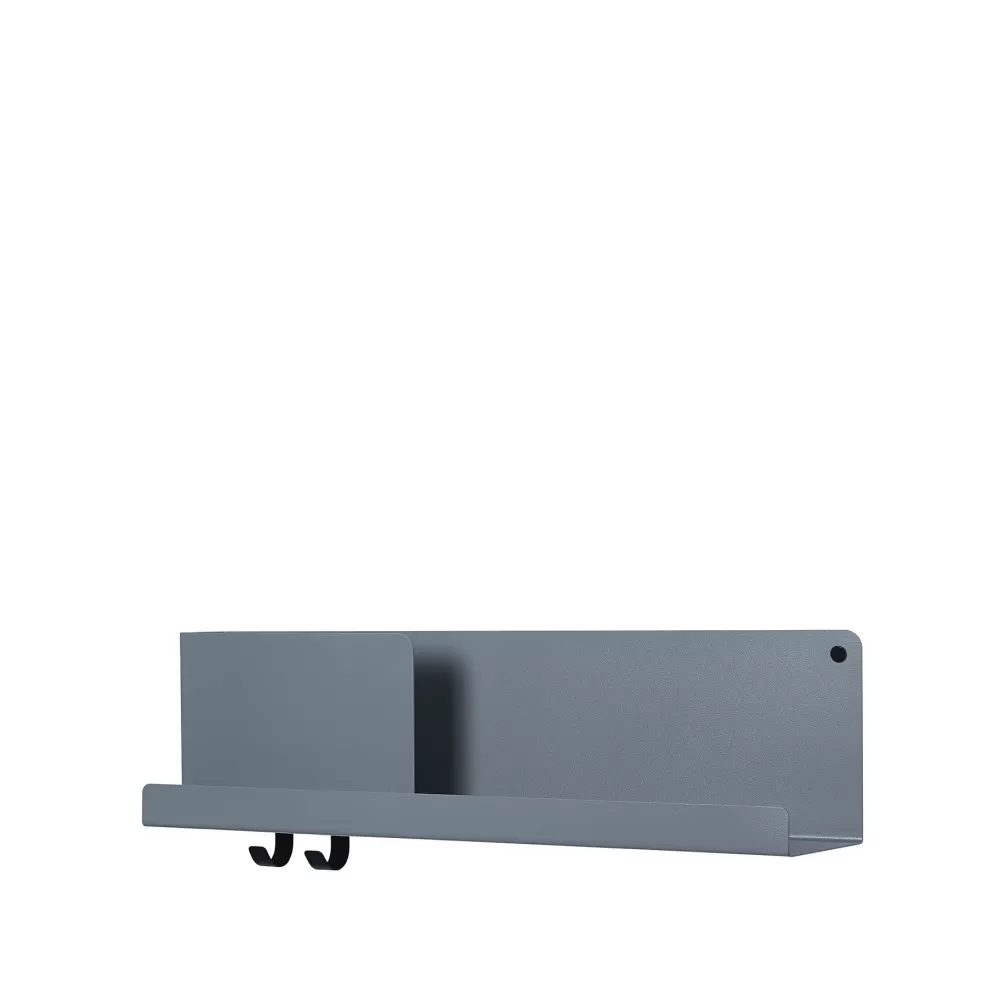 Scaffali^Muuto Folded Shelves | Scaffali | Blu-Grigio