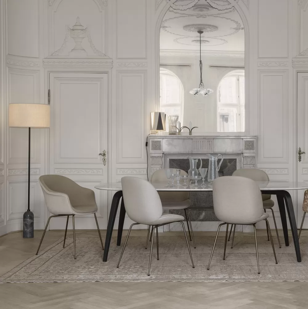 Lampade Da Terra^GUBI Gravity Floor Lamp | Lampada Da Terra | Canvas - Marmo Grigio
