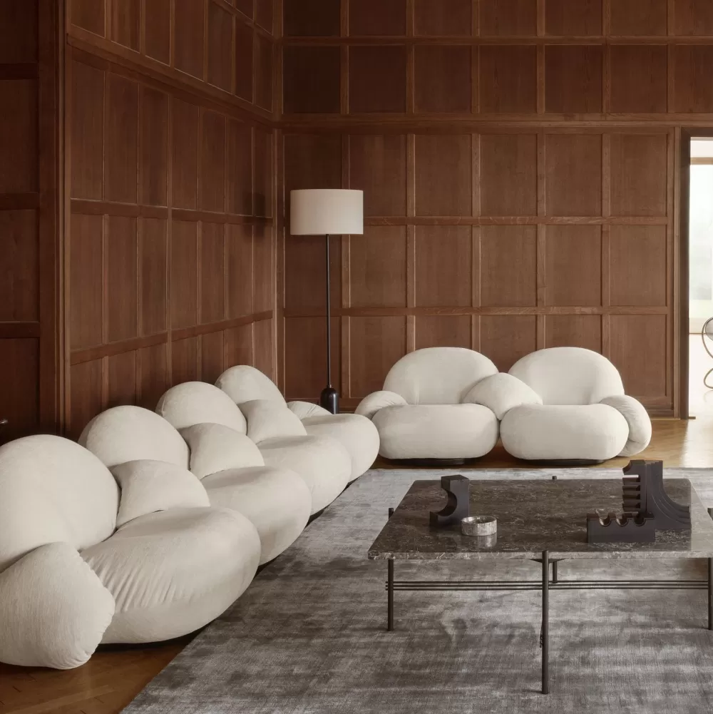 Lampade Da Terra^GUBI Gravity Floor Lamp | Lampada Da Terra | Canvas - Marmo Nero