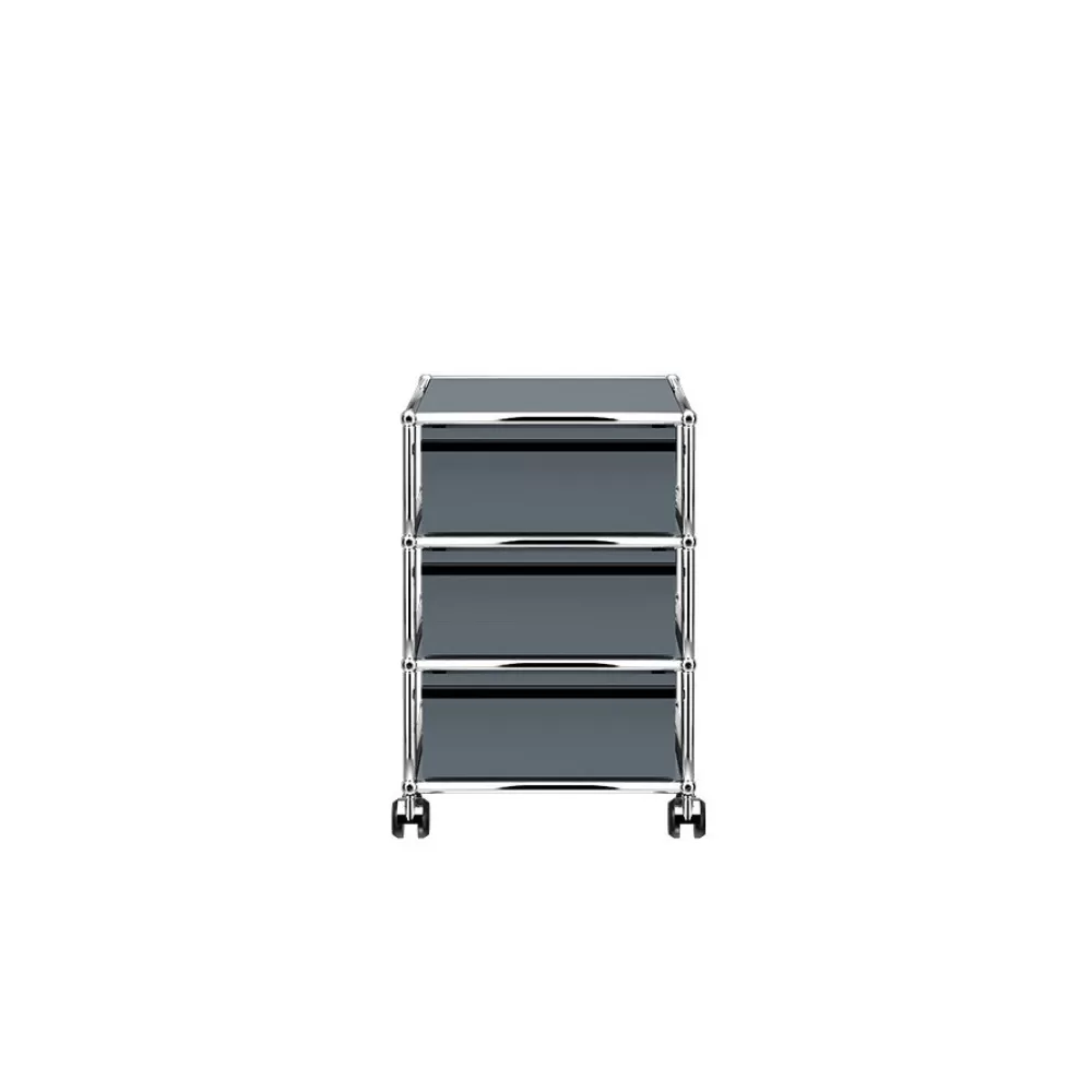 Decorazioni^USM Haller | Contenitore Su Ruote 41X52 - Grigio Medio