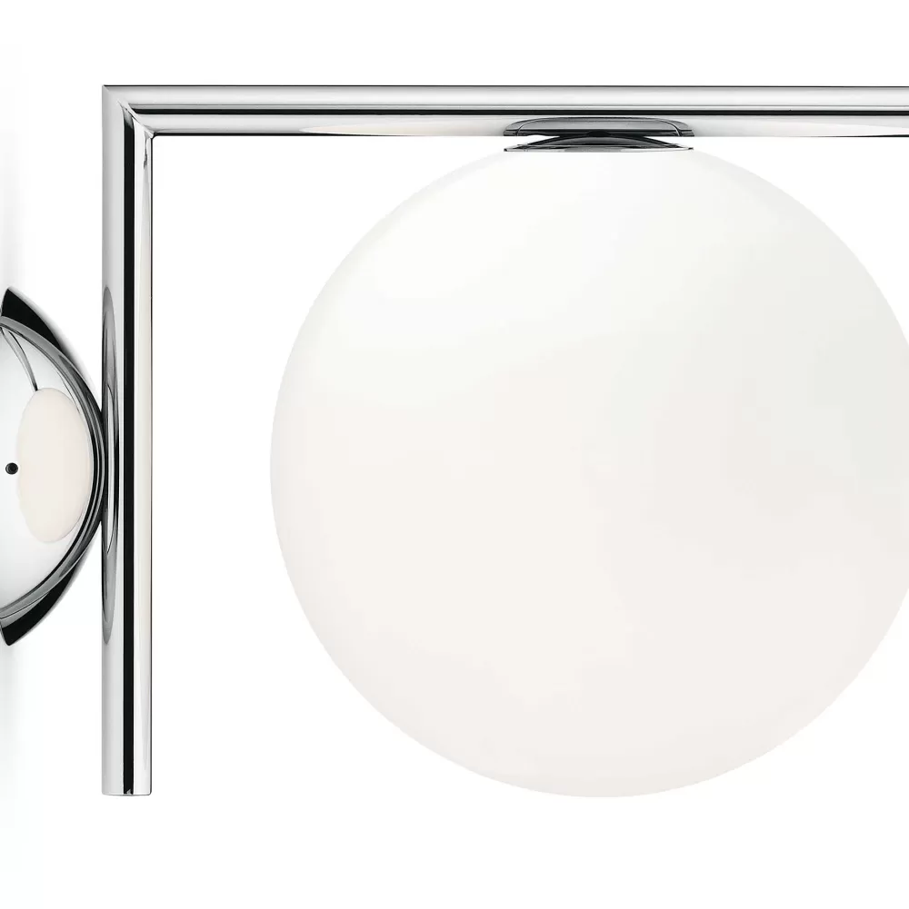 Lampade Da Parete^Flos Ic Ceiling Wall 1 | Lampada Da Parete Per Interni - Acciaio