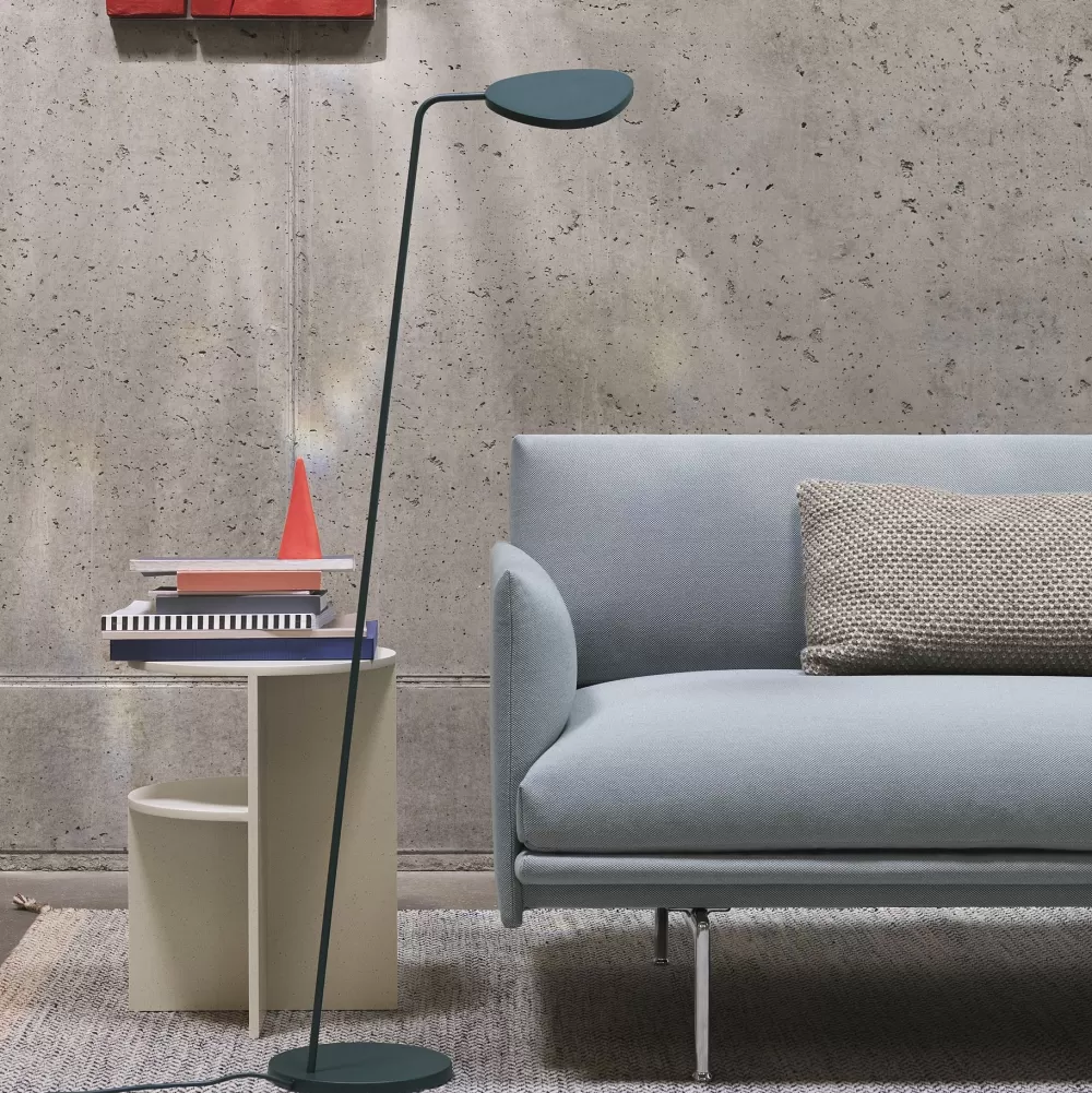 Lampade Da Terra^Muuto Leaf Floor Lamp | Lampada Da Terra | Verde Scuro