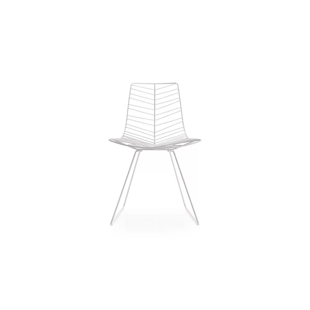 Sedie Per Esterni^Arper Leafchair | Sedia | Bianco