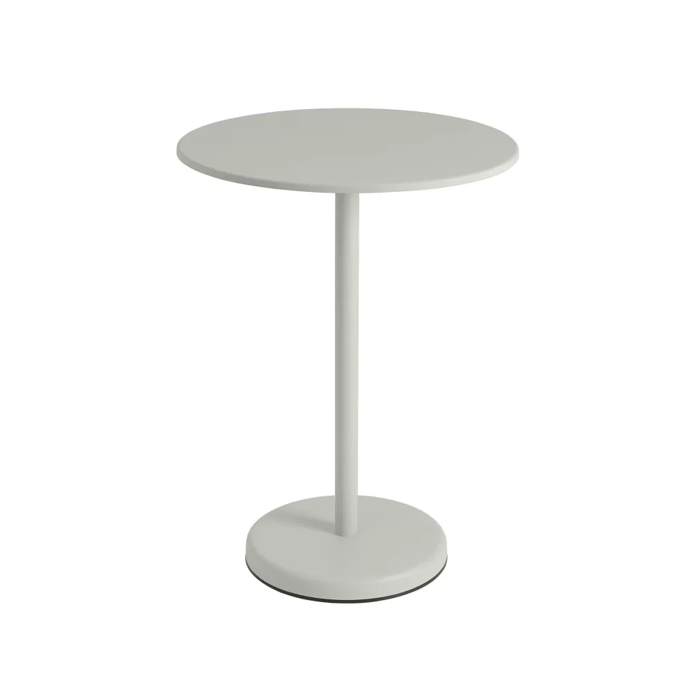 Tavolini^Muuto Linear Steel Cafe Table | Tavolino | Grigio