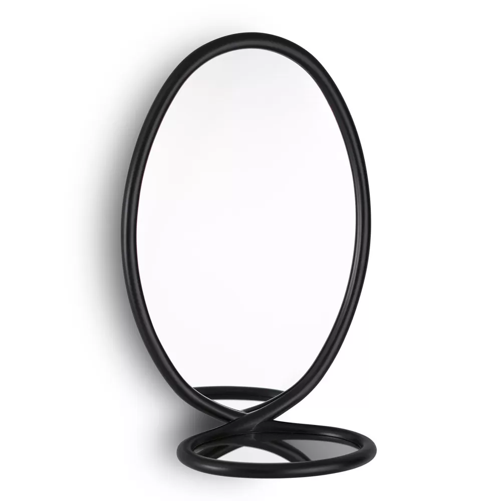 Specchi^Porro Loop Mirror | Specchio - Laccato Opaco Nero