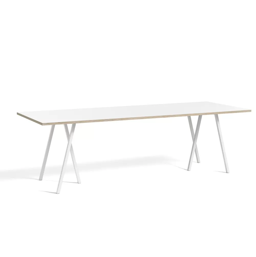 Tavoli Fissi^HAY Loop Stand Table Xl | Tavolo - Bordo Laminato / Compensato Bianco