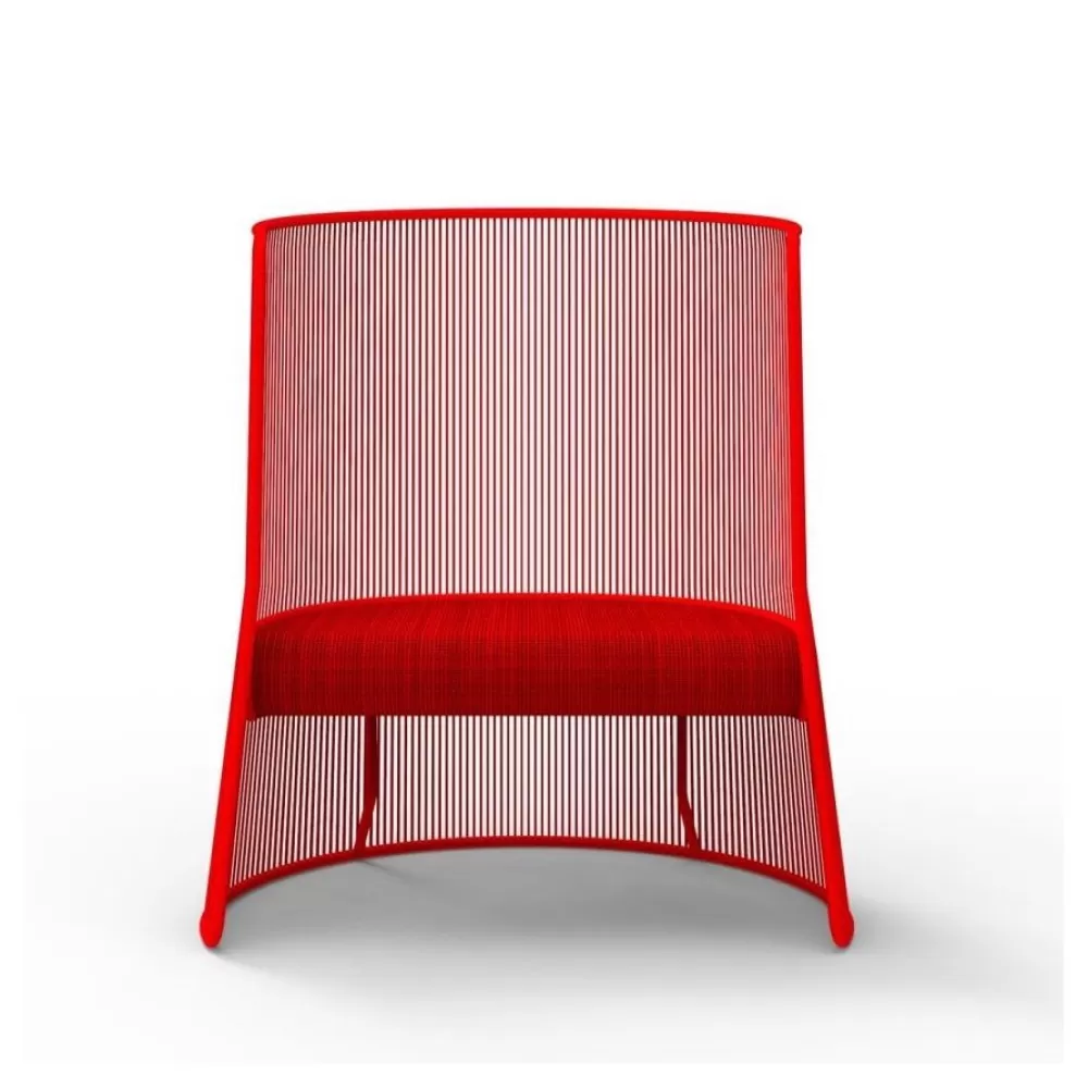 Divani E Poltrone^Moroso M'Afrique Husk Armchair M | Poltrona Per Esterni | Rosso