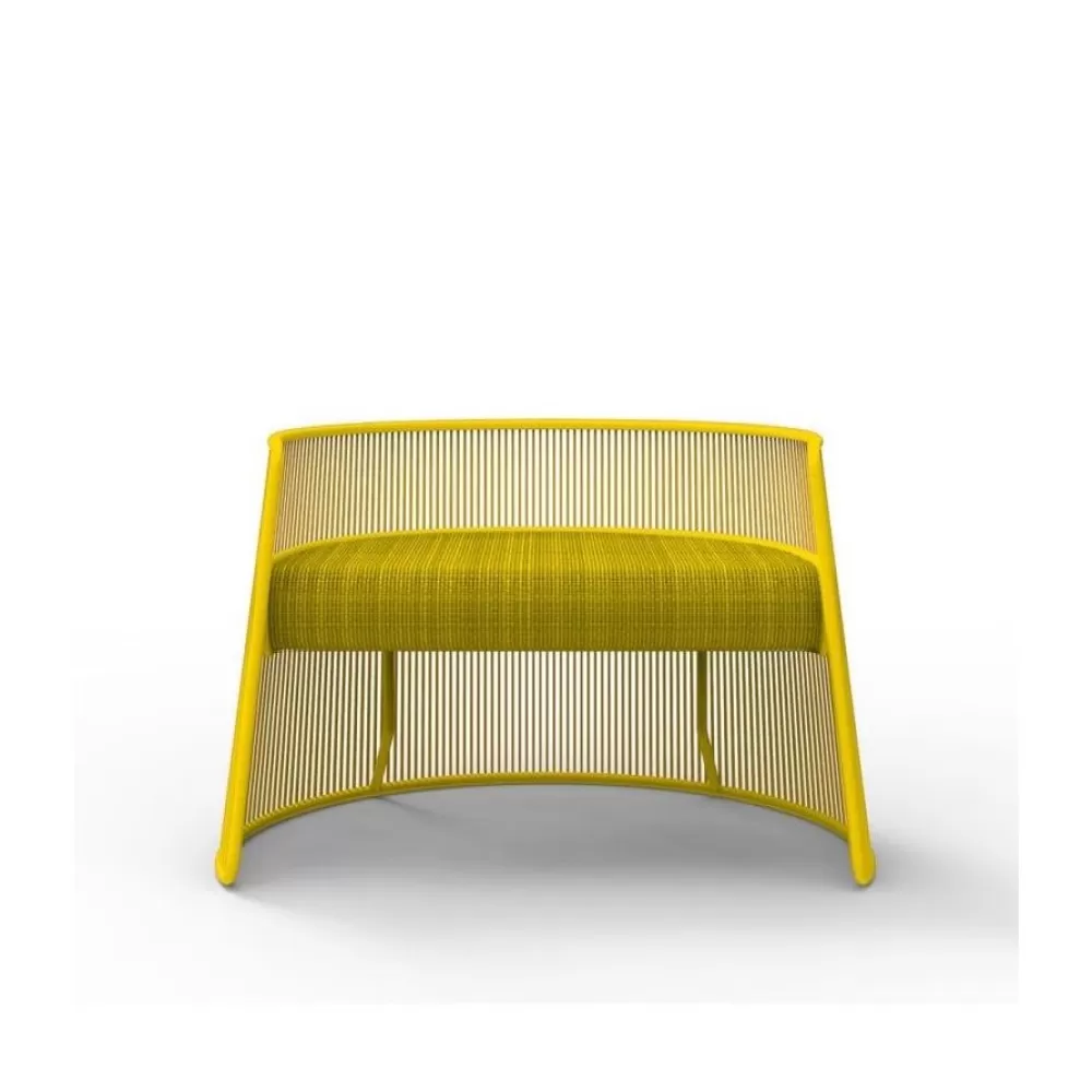 Divani E Poltrone^Moroso M'Afrique Husk Stool S | Pouf | Giallo Oro