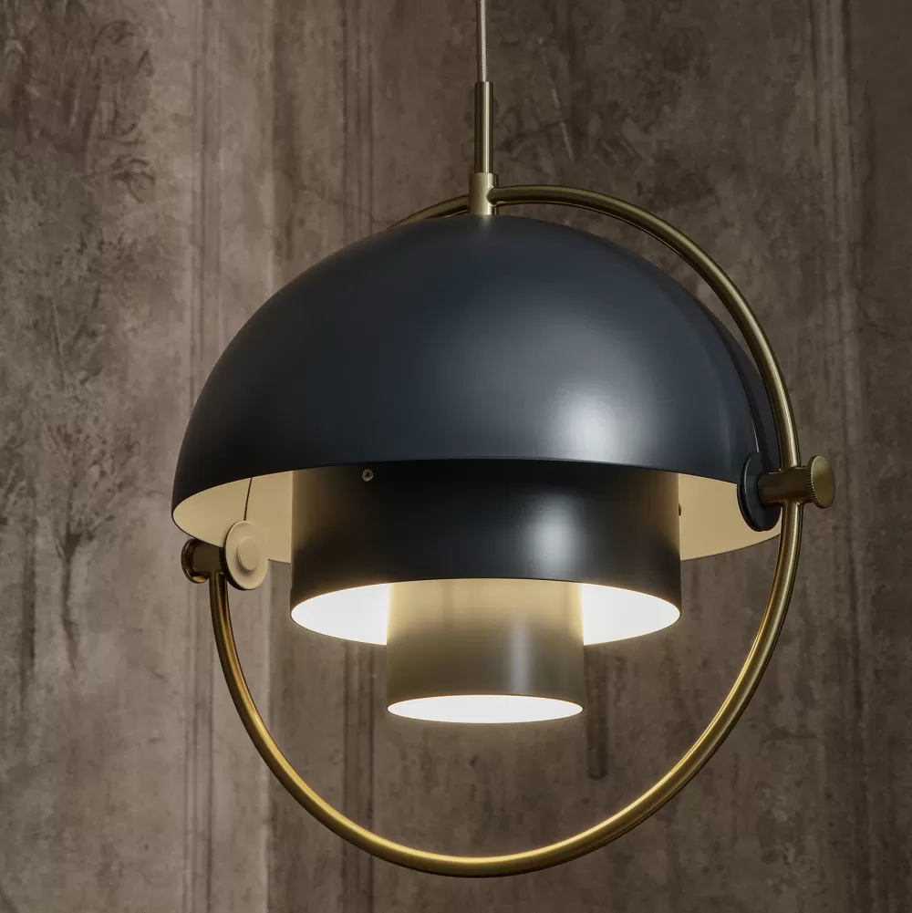 Lampade A Sospensione^GUBI Multi-Lite Pendant | Lampada A Sospensione | Blu Notte/L