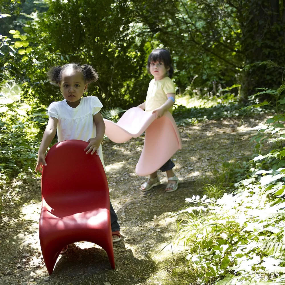 Sedie, Tavoli E Scrivanie^Vitra Panton Junior | Sedia Per Bambini | Rosato Pallido