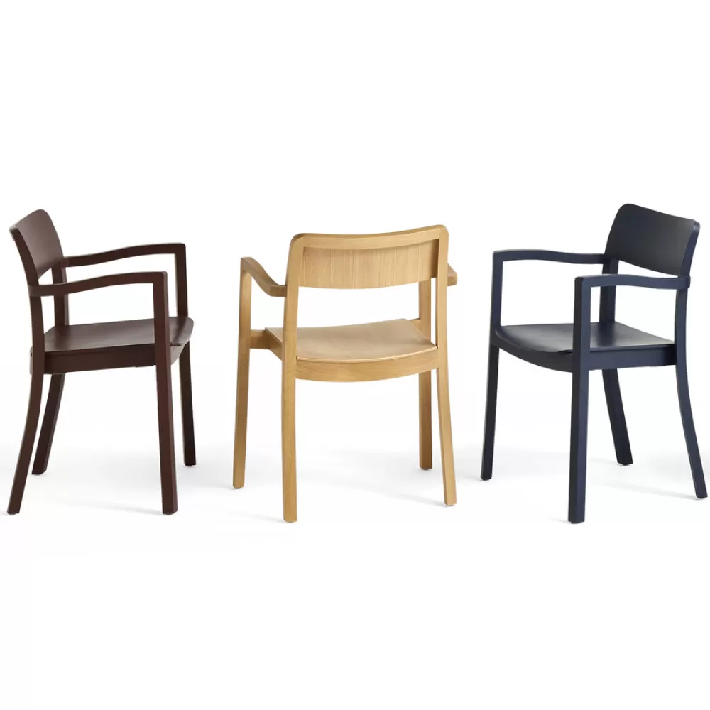 Sedie^HAY Pastis Armchair | Sedia Con Braccioli | Rosso Scuro