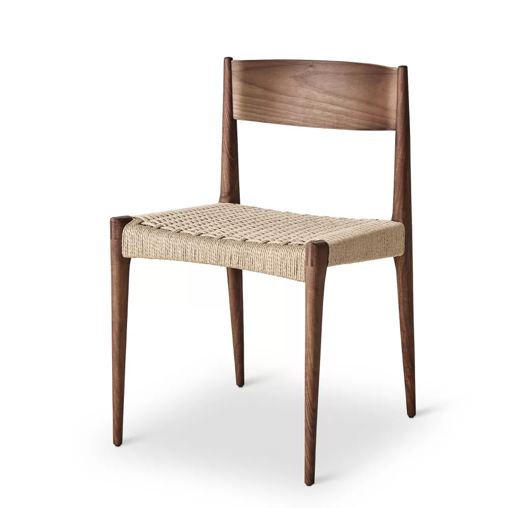 Sedie^DK3 Pia Chair | Sedia | Noce - Paper Cord