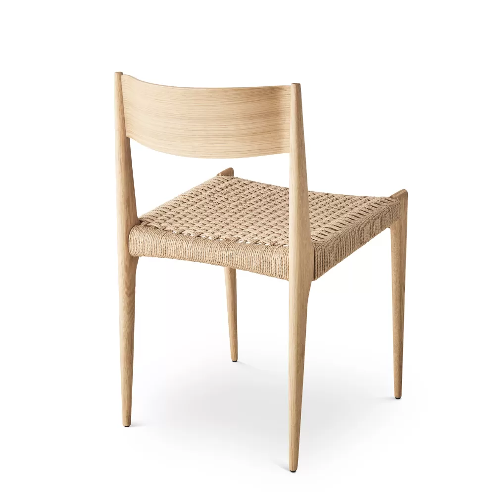 Sedie^DK3 Pia Chair | Sedia | Rovere - Paper Cord