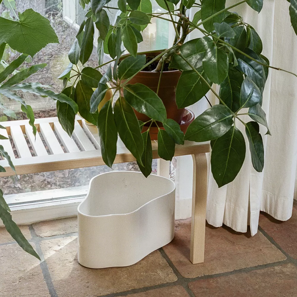 Vasi^Artek Riihitie Plant Pot A | Bianco Lucido - Grande