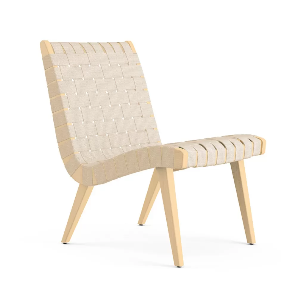 Poltrone Singole^Knoll Risom Lounge Chair | Poltrona Senza Braccioli