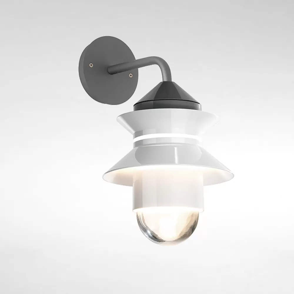 Lampade Da Parete Per Esterni^Marset Santorini Afixed Stem | Lampada Da Parete Per Esterni | Bianco