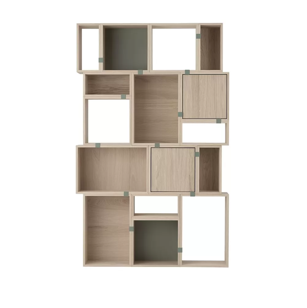 Librerie Da Terra^Muuto Stacked Storage System | Libreria Modulare