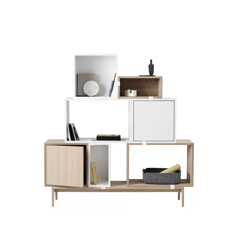 Librerie Da Terra^Muuto Stacked Storage System | Libreria Modulare